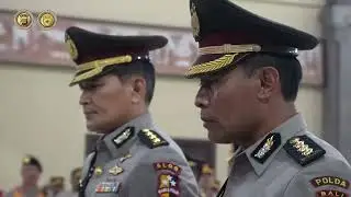 Sertijab Karoops, Karolog, Dirreskrimum, Dirpolairud, Kabidhumas & Pelantikan Karorena Polda Bali