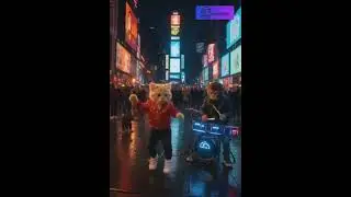 NYC Got Talent: Baby Cat Dance + Drummer monkey Show 🎤😺 #viral #foryou #babycat #babymonkey #fyp