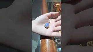 OJDP1035 - Big Solid Opal Pendant YesOpal.com   #jewelry #opalicious #18kgold #pendant #australian