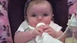 15 weeks Hands free bottle