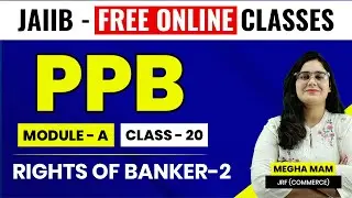JAIIB PPB Module A Online Classes | Principles and Practices of Banking | JAIIB Exam Preparation