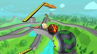 🌈 Going Balls NEW MAPS Update Exclusive Gameplay Funny Run Satisfying Mobile Top Tiktok Game Levels