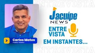 JACU&Iacute;PE NEWS - ENTREVISTA - CARLOS MATOS - 23.10.24