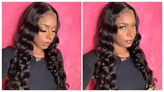 Affordable 24 Inch Body Wave Wig | 13x6 Human Hair Wig | Sunber Hair