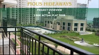 Pious Hideaways - Society Tour & 3 BHK Actual Flat Tour | Sector 150 Noida #noida #bricksbybricks