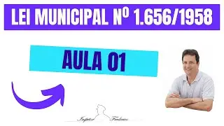 Lei Municipal 1656 1958 PARTE 01