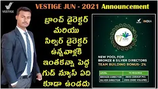 vestige new team building bonus 2% in telugu | team building bonus vestige | vestige new bonus