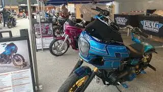 Drag Specialties Custom FXR awesome paint Twincam for FXR parts 01773835666 @CustomCruisersLimited