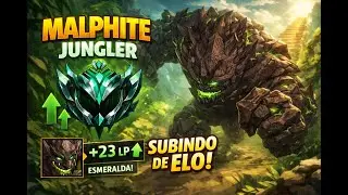 MALPHITE JUNGLE &ndash; CONTROLE TOTAL DE OBJETIVOS (ESMERALDA)