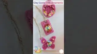 Clay Easter Tree Ornaments