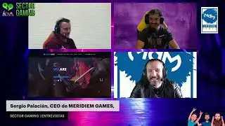 Hablamos con Sergio Palaci&aacute;n, CEO de MERIDIEM GAMES | Entrevistas Sector Gaming