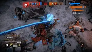 [For Honor] Multiplayer 4V4 Samurai Faction Orochi Gameplay