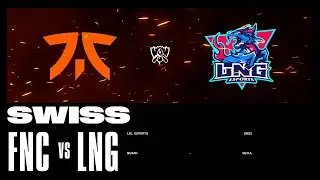 FNC vs. LNG - Game 1 | Swiss Stage | 2023 Worlds | Fnatic vs LNG Esports (2023)