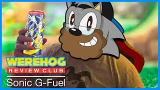 G FUEL SONIC THE HEDGEHOG ENERGY DRINK COLLAB (PEACH RINGS) | WEREHOG REVIEW CLUB