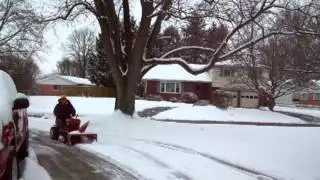 1967 Wheel Horse Lawn Ranger with STR-324 Snowthrower