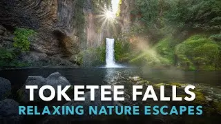 Toketee Falls, Oregon&rsquo;s Hidden Gem | Relaxing Nature Escapes | 4K HDR