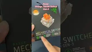 Razer Orange Mechanical Switch Gen 3!