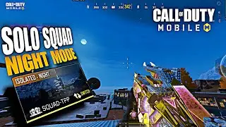 NIGHT MODE SOLO VS SQUAD SEASON 9 GAMEPLAY IN CODM