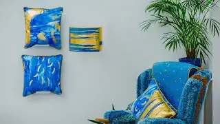 Examples of textiles work at Arts University Plymouth