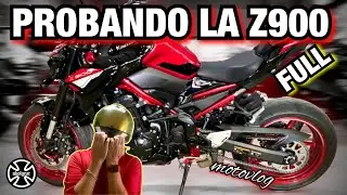 Pruebo la Kawasaki Z900 FULL 2024 | Menuda BESTIA | Motovlog