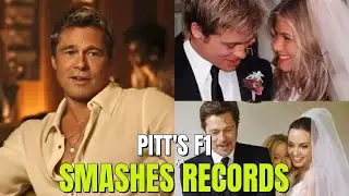 Brad Pitt's F1 Blockbuster & Jolie's Fortune!