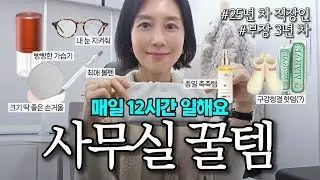 25년차 직장인이 매일 쓰는 꿀템 13개 대방출..에르메스 샹달반지 언박싱
