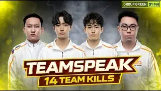APG GROUP GREEN TEAMSPEAK | PMGC 14 TEAM ELIMS