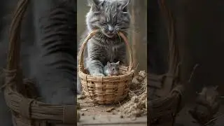 Cat Traps the Rat&hellip; But He Escapes Like a Ninja! 🐱🪤🐭💨😱