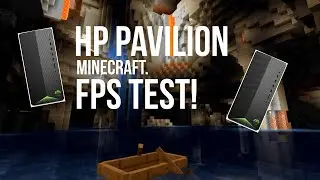 Hp pavilion gaming pc Minecraft fps test new snapshot! (21w10a)
