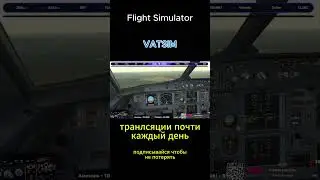 VATSIM Красноярск - Новосибирск  #aviation #msfs2020 #vatsim #авиаперелеты #airbus #fenix