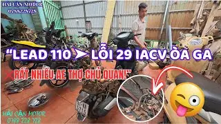 Xe Lead 110 b&aacute;o lỗi 29 ➤ Rất nhiều anh em thợ chủ quan &ndash; C&aacute;ch kiểm tra & xử l&yacute; dứt điểm!