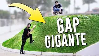 GAP GIGANTE NA PISTA DE SKATE!