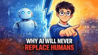 why AI will never replace humans?