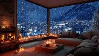 Gentle Piano at Night &ndash; Warm Winter Music for Deep Sleep & Relaxation