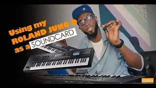 Using my ROLAND JUNO D as a SOUNDCARD