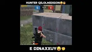 100 foiz HUNTER QILOLMIDI😂 #pubgmobile #tdm #pubgm #tdm #hunter #pubg #gaming #gamingvideos #pubgm