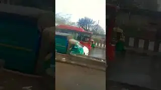 delhi traffic and rainy season #shorts #rain