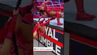 Tiffany Straton Grabs Bianca's Braid - Live Reaction #wwe #royalrumble
