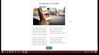 How to design a responsive email template