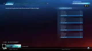 Rocket league tournament