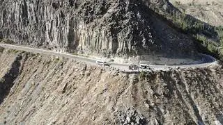 Colca canion at Arequipa - Peru by drone