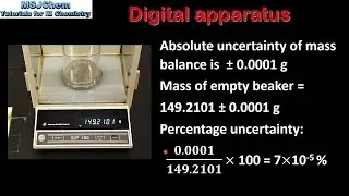 11.1 Абсолютная и процентная неопределенность