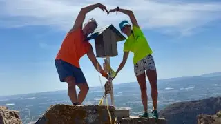 Pico San Bernardo por la arista - Sierra de Callosa - Cox