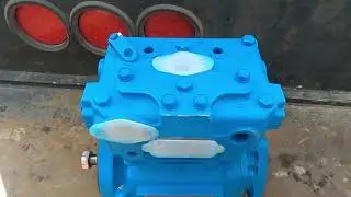 How to Change a International DT466E Bendix Air Compressor