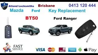 Mazda bt50 remote key Locksmiths Brisbane 0413 120 444
