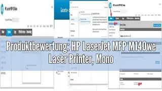 Produktbewertung: HP LaserJet MFP M140we Laser Printer, Monolaser 3-in-1, 6 Months Free Printing wit