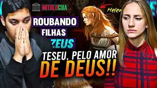 REACT EM CASAL - O Maior Erro de Teseu - MITOLOGIA GREGA #24