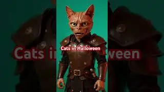 Cats during Halloween #cats #catshorts #halloween #halloween2025