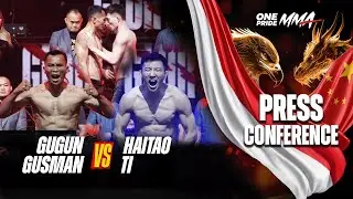 PRESSCON ONE PRIDE MMA 88 || GUGUN GUSMA VS HAITAO TI