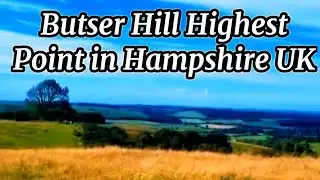 Butser Hill Highest Point in Hampshire UK | Calm music for peace and relaxation | No Copyright